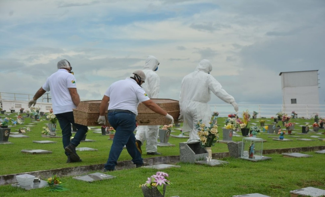 Número de mortos no Acre pela covid-19 chegou a 1.343 neste domingo